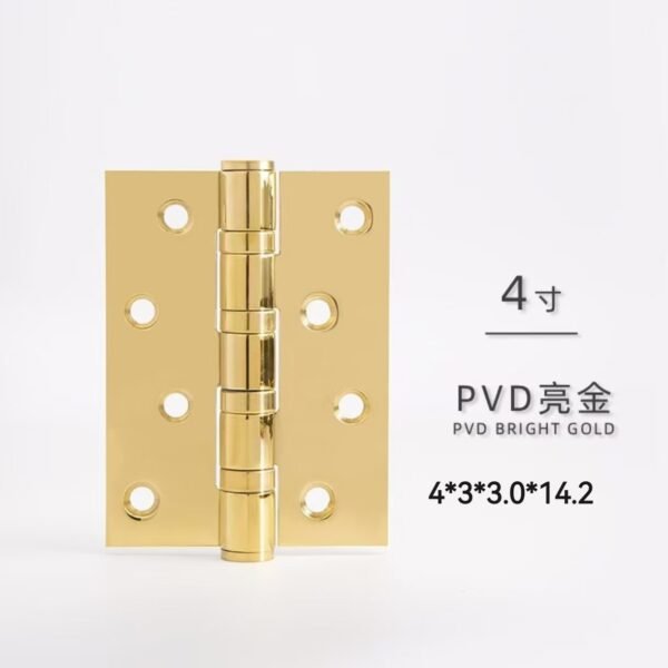 微信图片_20250703001826 Stainless Steel Door Hinges - 4 x 3 Inch Ball Bearing Hinges with Square Corners - Heavy Duty