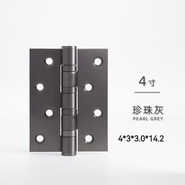 微信图片_20250703001828 Stainless Steel Door Hinges - 4 x 3 Inch Ball Bearing Hinges with Square Corners - Heavy Duty