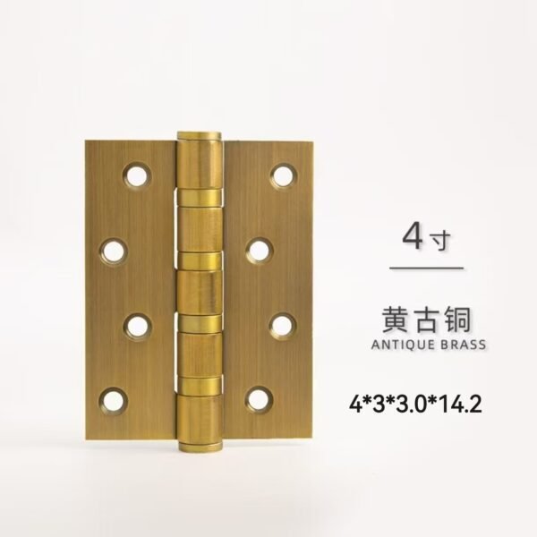 微信图片_20250703001834 Stainless Steel Door Hinges - 4 x 3 Inch Ball Bearing Hinges with Square Corners - Heavy Duty