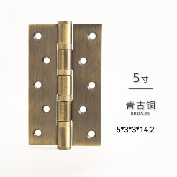 微信图片_20250703001851 Stainless Steel Home Furniture Hardware Door Hinge Long 5×3 inch