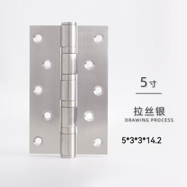 微信图片_20250703001853 Stainless Steel Home Furniture Hardware Door Hinge Long 5×3 inch