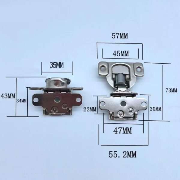 d0e9bea233e0a7d1293690ded409fe1 1 inch Overlay Soft Close Cabinet Hinges for Kitchen, Stainless Steel Three-Way Adjustable, Concealed Self-Closing Door Hinges