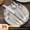 CJ-0008   Cutlery Set // stainless Steel Cutlery Hotel Wedding Flatware Set // bulk Luxury Gold Stainless Steel Cutlery Set