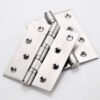 Stainless steel sliding hinge with thickened silent bearing hinge 304 hinge for 4-inch and 5-inch doors, folding hinge for wooden doors