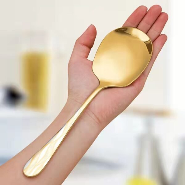 CJ-0033   304 stainless steel thickened dinner spoon