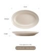 High-end Kitchen Tableware Ceramic Bowl Plates Sets Nordic White Ceramic Dinnerware Sets Luxury Crockery Dinner Sets