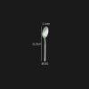 CJ-0018   Wholesale Fork Knife and Spoon Silver Besteck Set 4pcs/5pcs Silverware Stainless Steel Flatware Thicken Cutlery Set for Feast