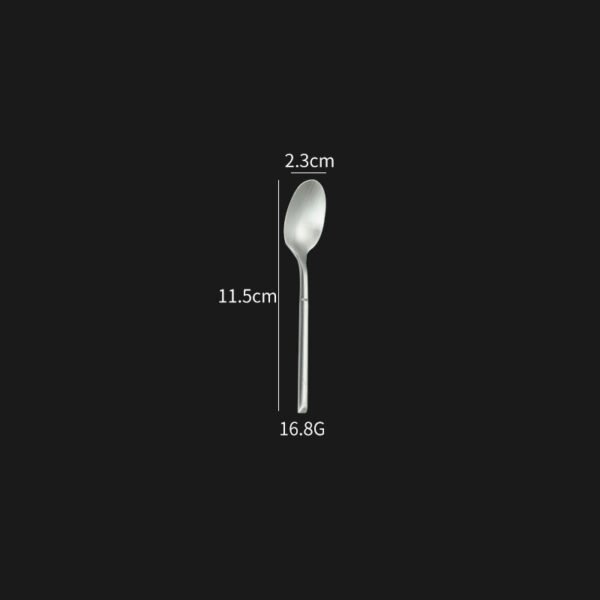 CJ-0018   Wholesale Fork Knife and Spoon Silver Besteck Set 4pcs/5pcs Silverware Stainless Steel Flatware Thicken Cutlery Set for Feast