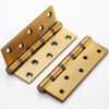 Stainless steel sliding hinge with thickened silent bearing hinge 304 hinge for 4-inch and 5-inch doors, folding hinge for wooden doors