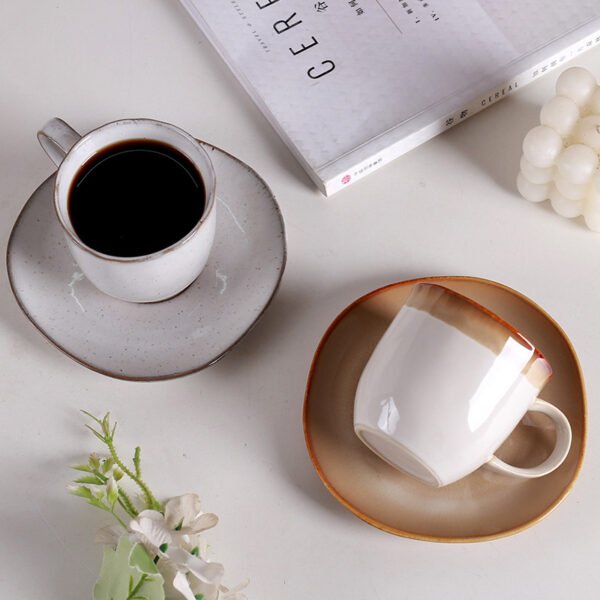Mugs Wholesale Bulk Classical Funky Unique Trend Cute European Ceramic Cups and Saucers Girly Coffe Mug Ceramic Mugs