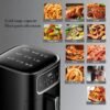 New Arrival Hot Sale High-capacity Mechanical Knob Smart 10L 2400w air Fryer Oven Silver Crest Electric Deep Fryer