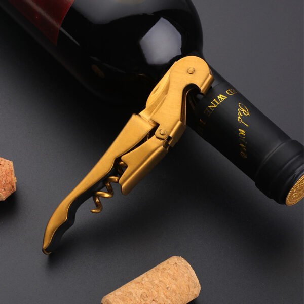 Customizable Logo Portable Multifunction Metal Wine Beer Bottle Opener Corkscrew for Wedding Parties Casual Gatherings Kitchen
