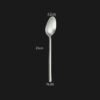 CJ-0018   Wholesale Fork Knife and Spoon Silver Besteck Set 4pcs/5pcs Silverware Stainless Steel Flatware Thicken Cutlery Set for Feast