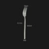 CJ-0018   Wholesale Fork Knife and Spoon Silver Besteck Set 4pcs/5pcs Silverware Stainless Steel Flatware Thicken Cutlery Set for Feast