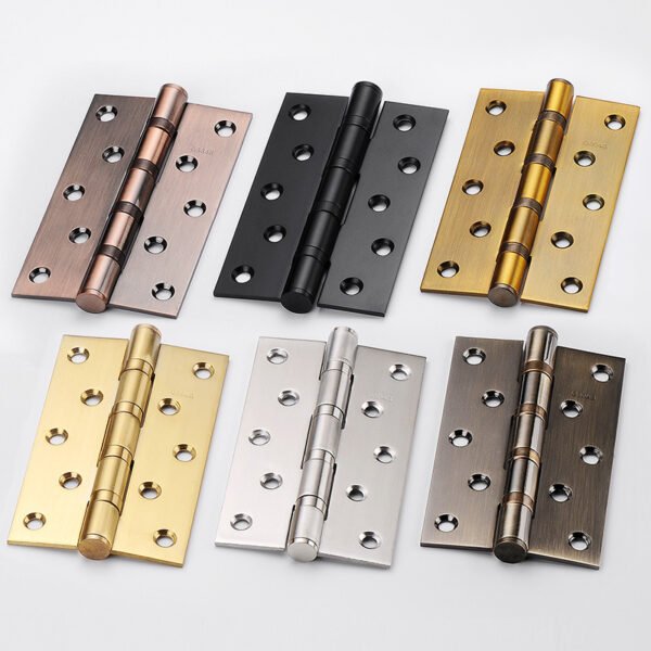 Stainless steel sliding hinge with thickened silent bearing hinge 304 hinge for 4-inch and 5-inch doors, folding hinge for wooden doors