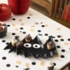2025 Saints' Day Halloween Decor Black bat  Plate New Arrival Tableware Factory