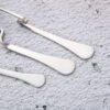 CJ-0031   S-shaped handle serving cup spoon - made of stainless steel, suitable for coffee spoons, dessert spoons, with creative design, can be hung on the cup wall