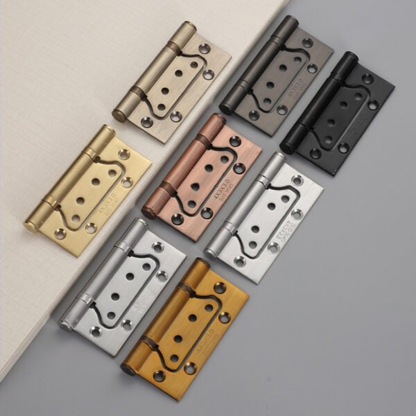 304 stainless steel 4-inch white hinge thickened invisible door bedroom bathroom wardrobe hinge hardware