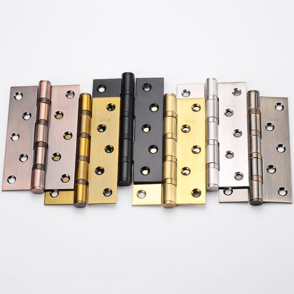 Stainless steel sliding hinge with thickened silent bearing hinge 304 hinge for 4-inch and 5-inch doors, folding hinge for wooden doors