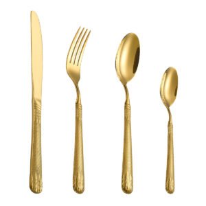 CJ-0001 Wheat ear steak knife and fork