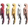 Customizable Logo Portable Multifunction Metal Wine Beer Bottle Opener Corkscrew for Wedding Parties Casual Gatherings Kitchen