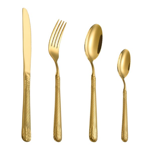 CJ-0001 Wheat ear steak knife and fork