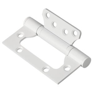 304 stainless steel 4-inch white hinge thickened invisible door bedroom bathroom wardrobe hinge hardware