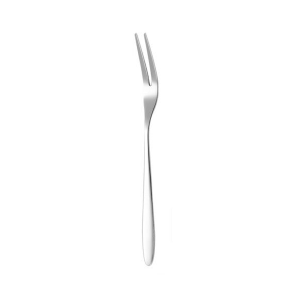 CJ-0021   304 stainless steel thickened fruit fork, dessert fork, cake fork, double-toothed and triple-toothed western dining fork. The color and material can be customized