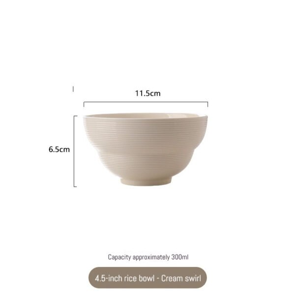 High-end Kitchen Tableware Ceramic Bowl Plates Sets Nordic White Ceramic Dinnerware Sets Luxury Crockery Dinner Sets