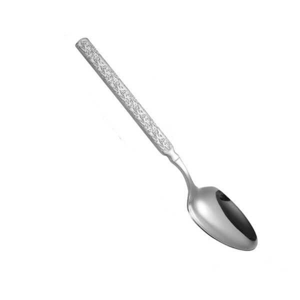 CJ-0019  Stainless steel 304 household soup spoon - Thick and cute tableware meteorite series - Creative high appearance level soup spoon