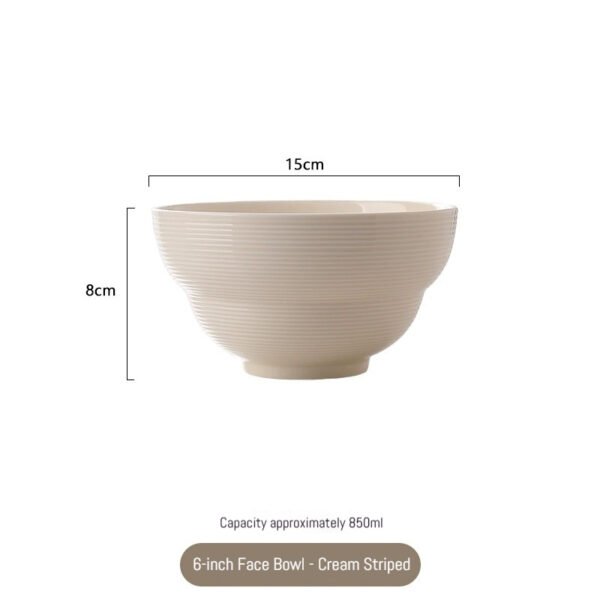 High-end Kitchen Tableware Ceramic Bowl Plates Sets Nordic White Ceramic Dinnerware Sets Luxury Crockery Dinner Sets