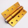 Hydraulic 5-inch hinge can be used for bufferless concealed doors. It features damping effect, silent spring, and is suitable for both left and right installation on wooden doors. It will rebound and supports customization of other sizes