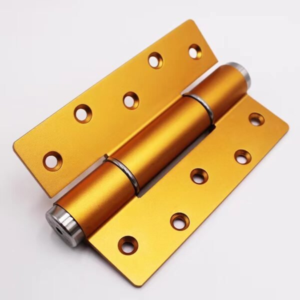 Hydraulic 5-inch hinge can be used for bufferless concealed doors. It features damping effect, silent spring, and is suitable for both left and right installation on wooden doors. It will rebound and supports customization of other sizes