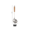 MZCJ-0002   Home and Kitchen Gadget Stainless Steel Spoon Ladle Utensils Set Wood Grain Handle Insulation Kitchenware Cooking Utensils Sets