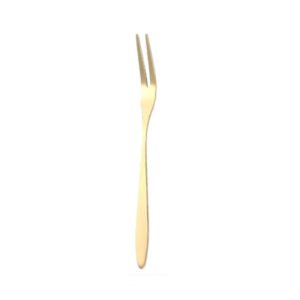 主图_8.png CJ-0021   304 stainless steel thickened fruit fork, dessert fork, cake fork, double-toothed and triple-toothed western dining fork. The color and material can be customized