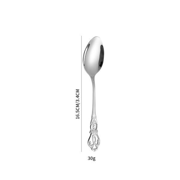 CJ-0015   Bulk Gold Titanium Dinner Knife Spoon Fork Cutlery Set Luxury High Quality Stainless Steel