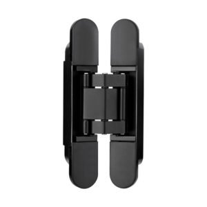 Three-dimensional adjustable invisible hinge. Suitable for concealed doors, folding wooden doors and silent invisible hinges of concealed doors.